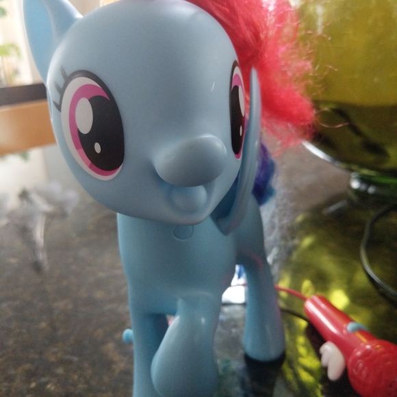 My Little Pony Singing Rainbow Dash Fun Play and Along w/Mic No Glasses b2 - Picture 10 of 15